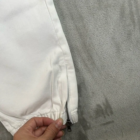 Paige mayslie white utility jogger pants - Picture 10 of 16